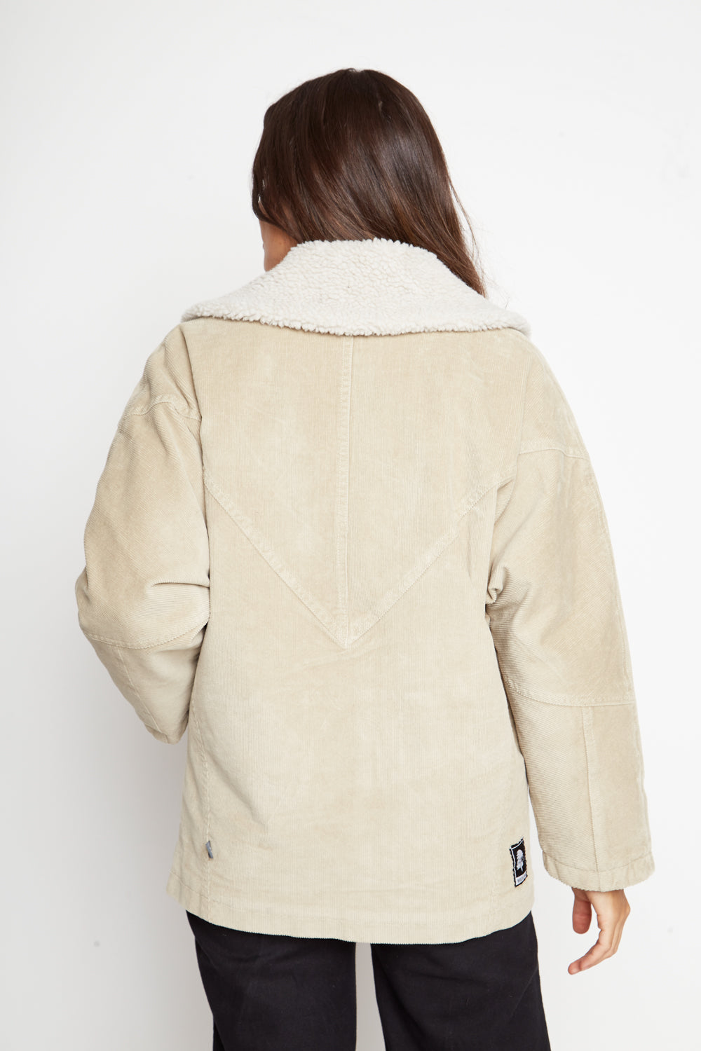 Chaqueta Carlota Reciclada Beige Mujer