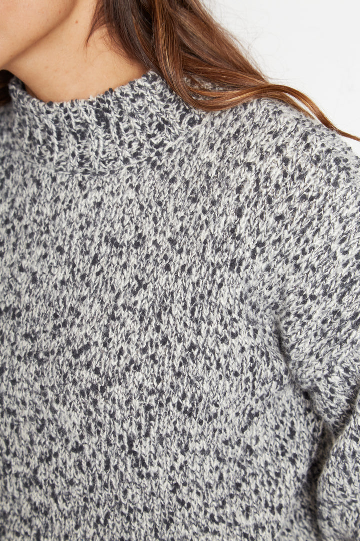 Sweater Maiten Orgánico Negro Mujer