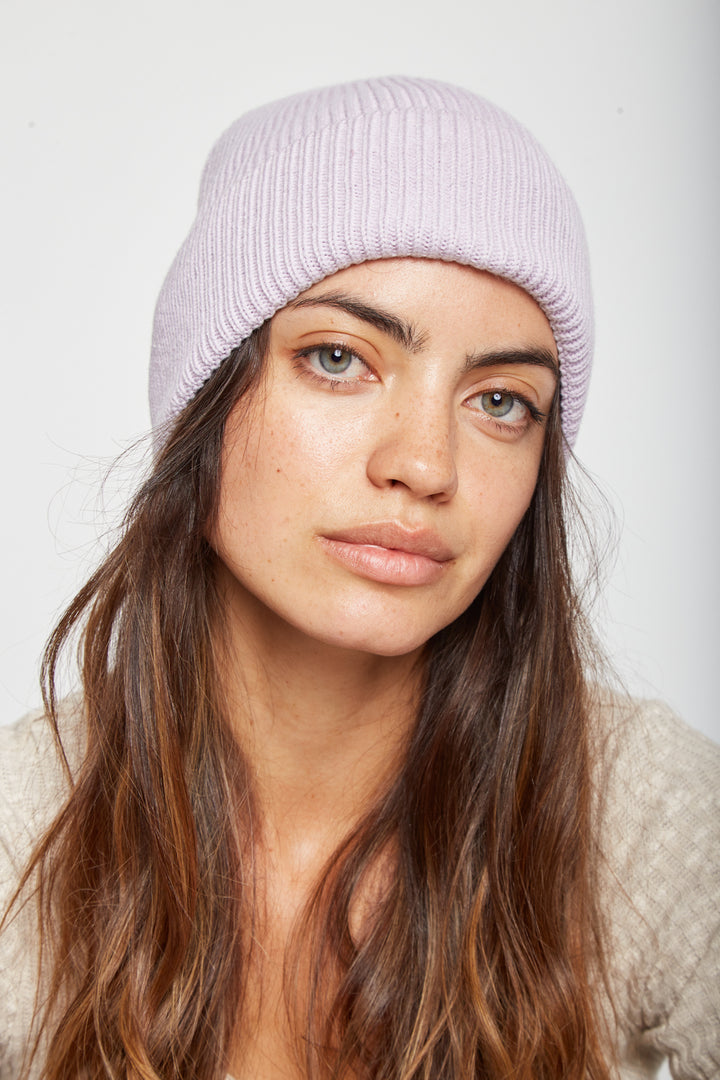 Gorro Ruta Reciclado Fit Corto Morado