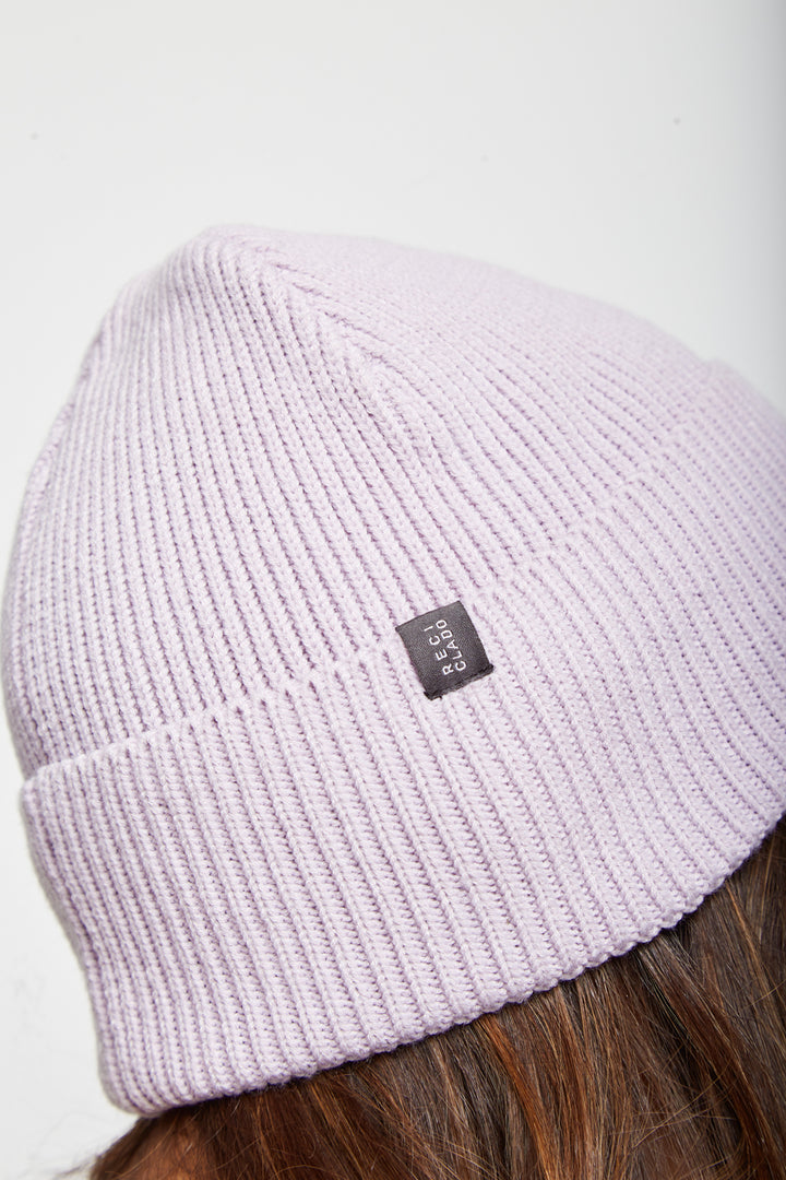 Gorro Ruta Reciclado Fit Corto Morado