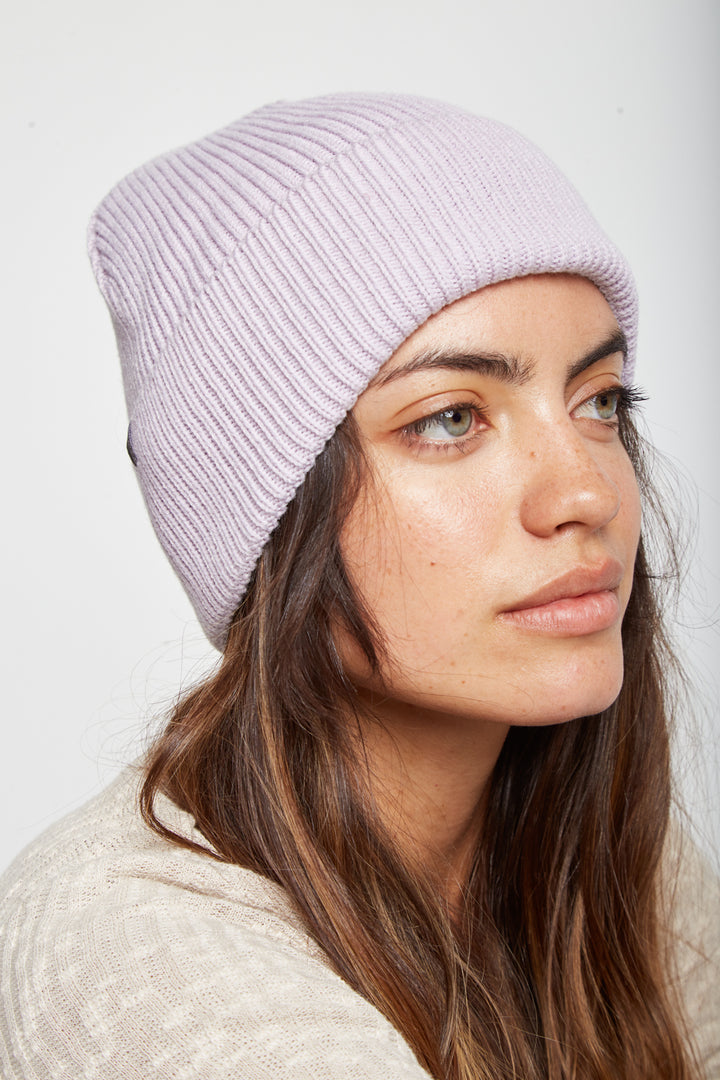 Gorro Ruta Reciclado Fit Corto Morado