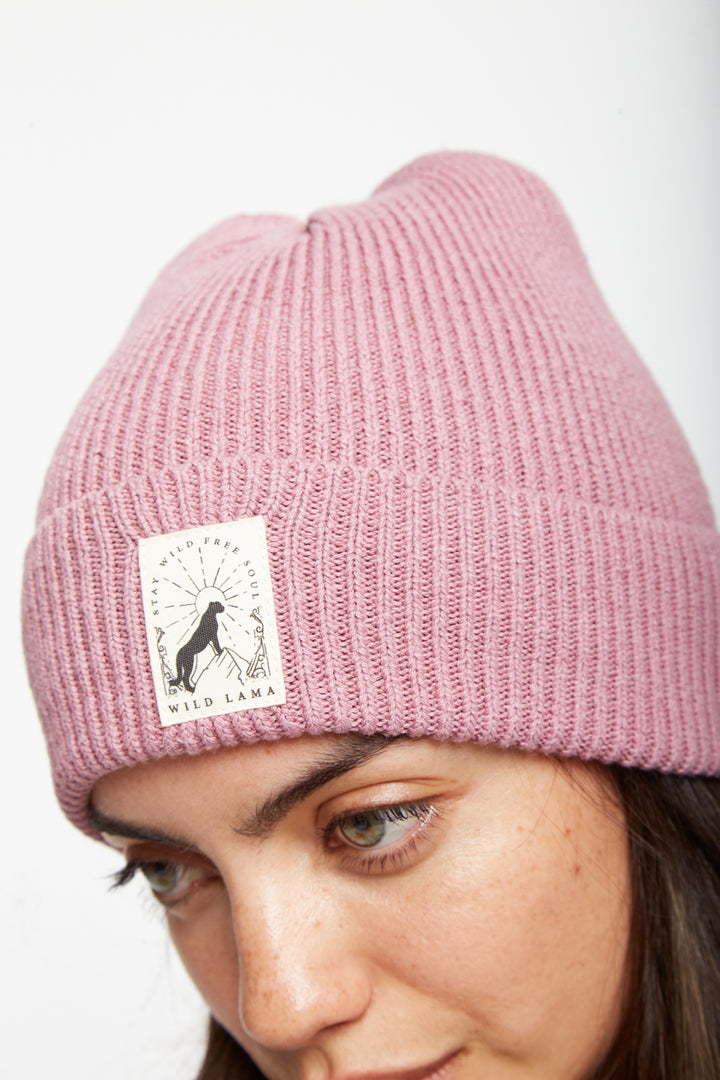 Gorro Sut Fibras Sustentables Fit Corto Rosado