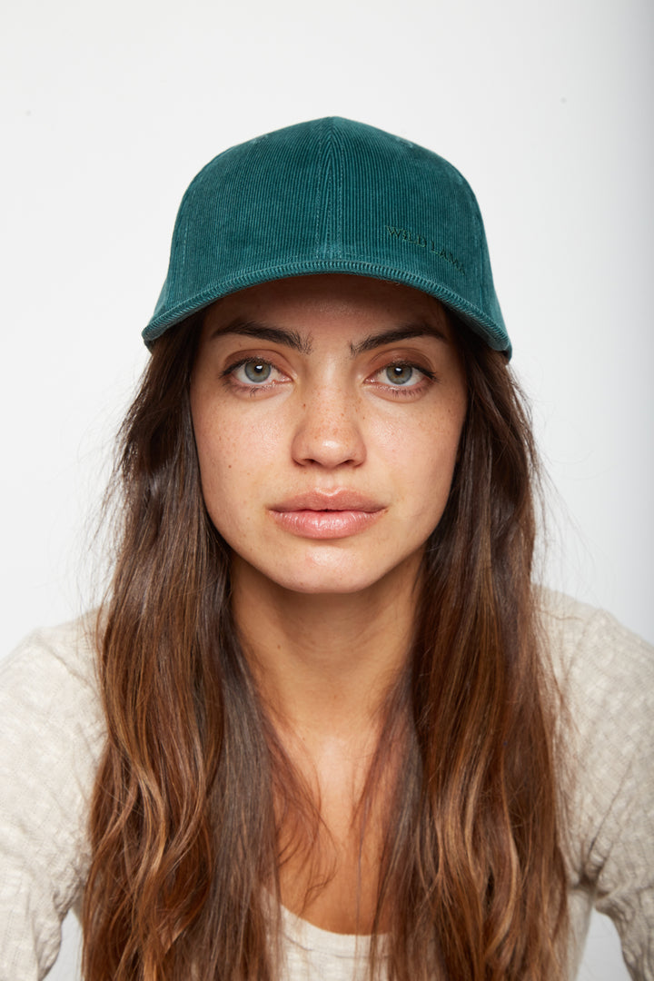 Jockey Navona Cotelé Orgánico Verde Petróleo