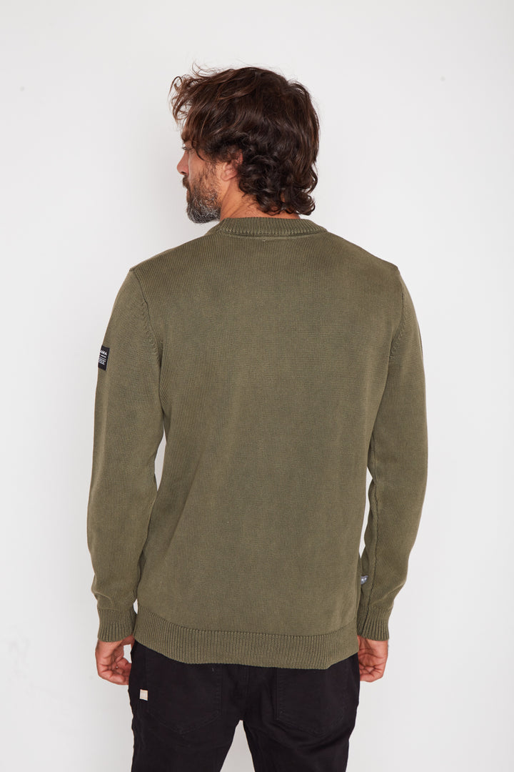 Sweater Tros Orgánico Verde Hombre