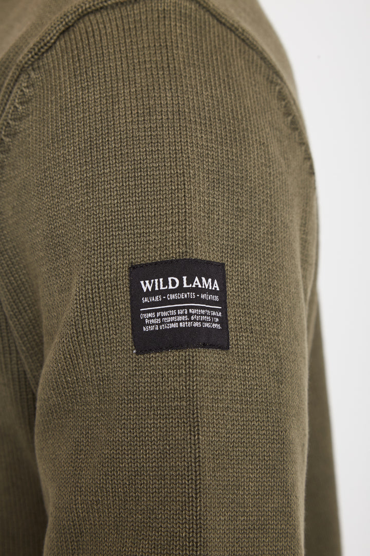 Sweater Tros Orgánico Verde Hombre
