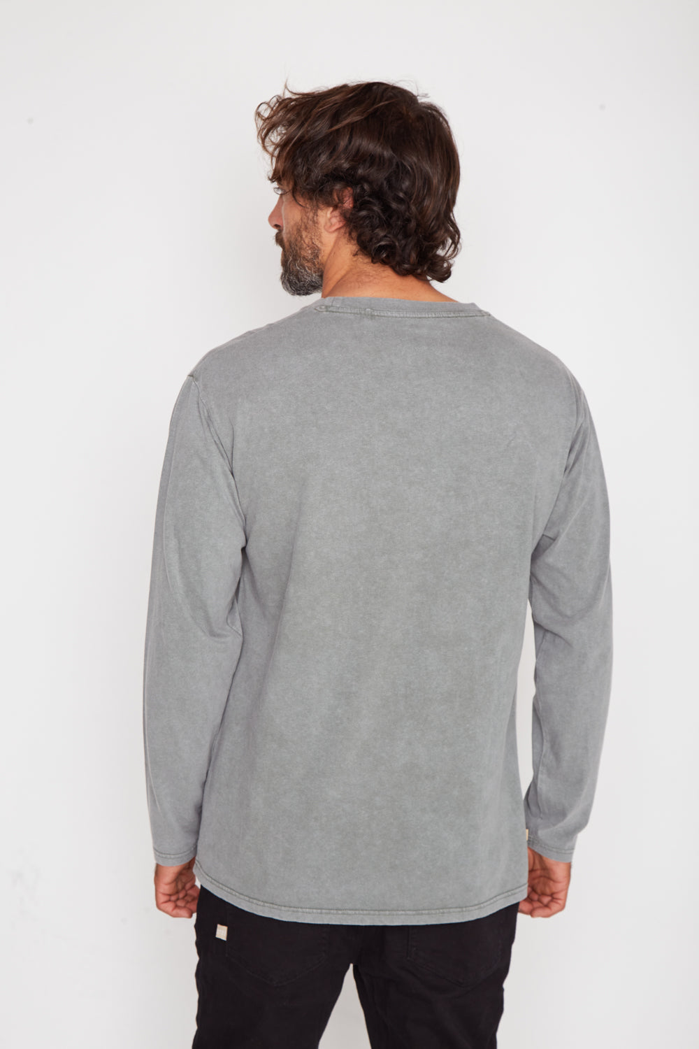 Polera Eter Orgánica Verde Oliva Hombre