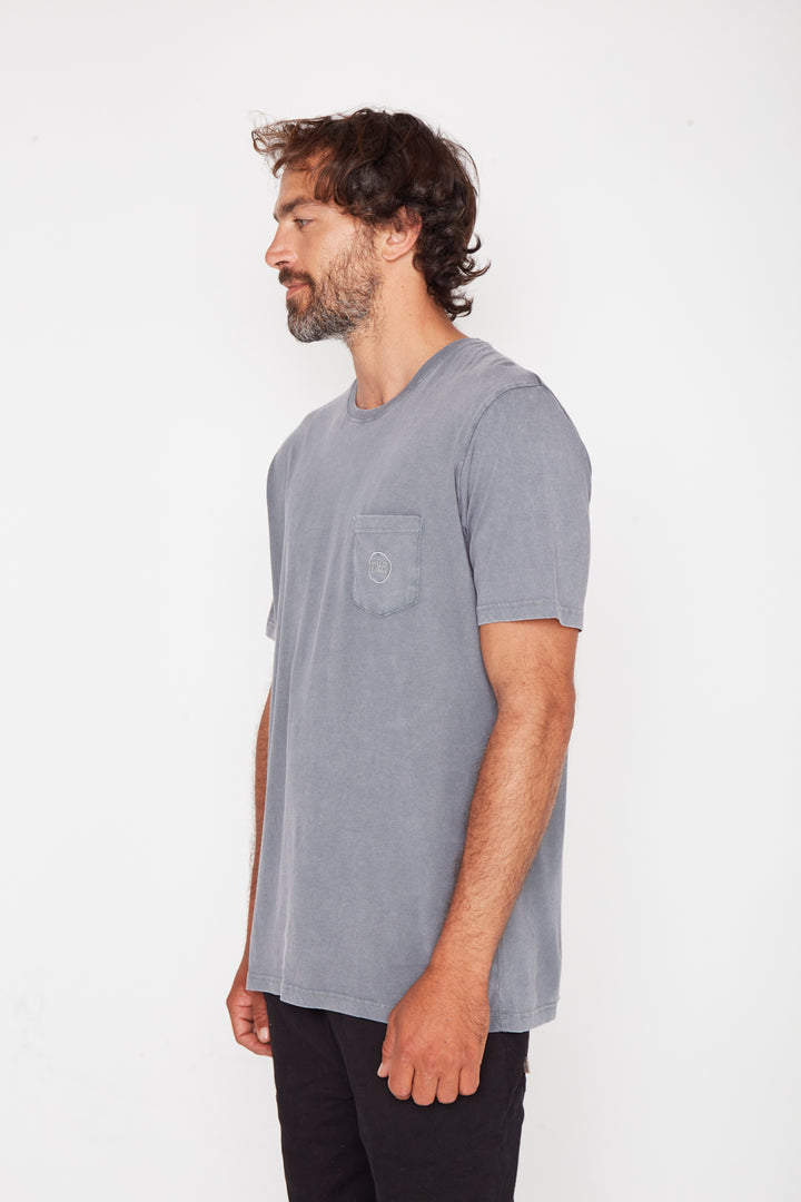 Polera Humos Orgánica Verde Hombre