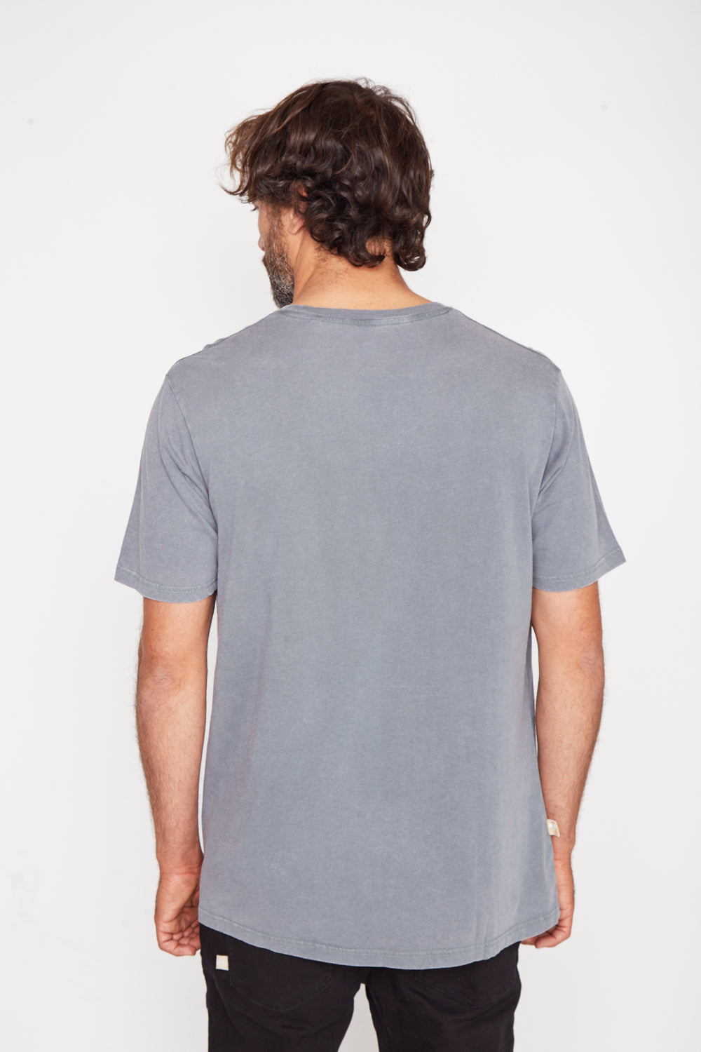 Polera Humos Orgánica Verde Hombre