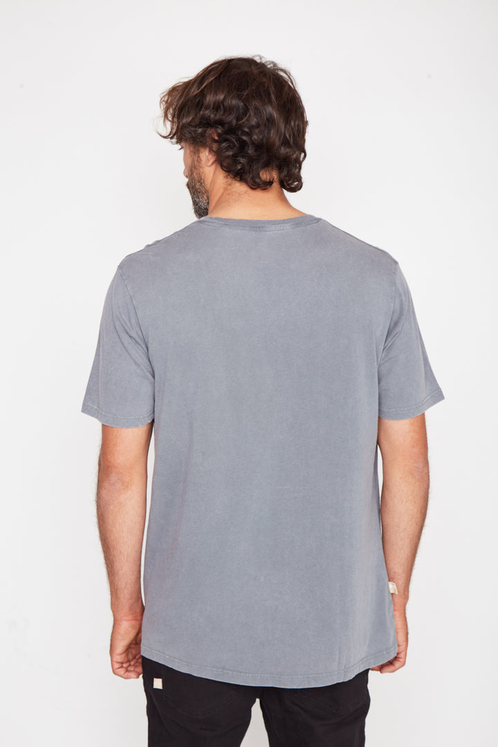 Polera Humos Orgánica Verde Hombre