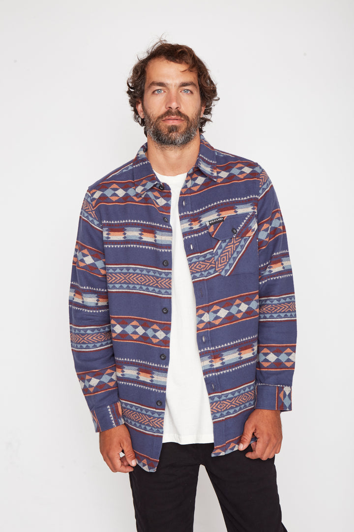 Camisa Forta Orgánica Azul Hombre
