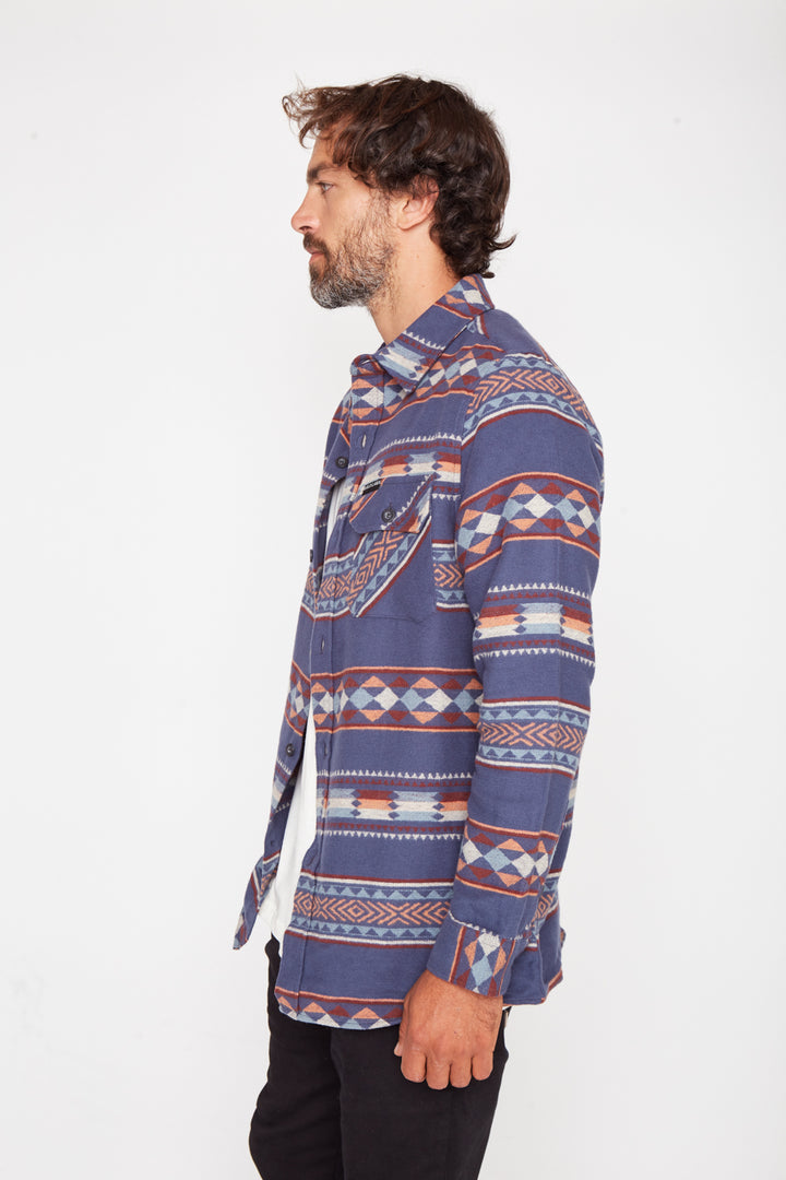 Camisa Forta Orgánica Azul Hombre