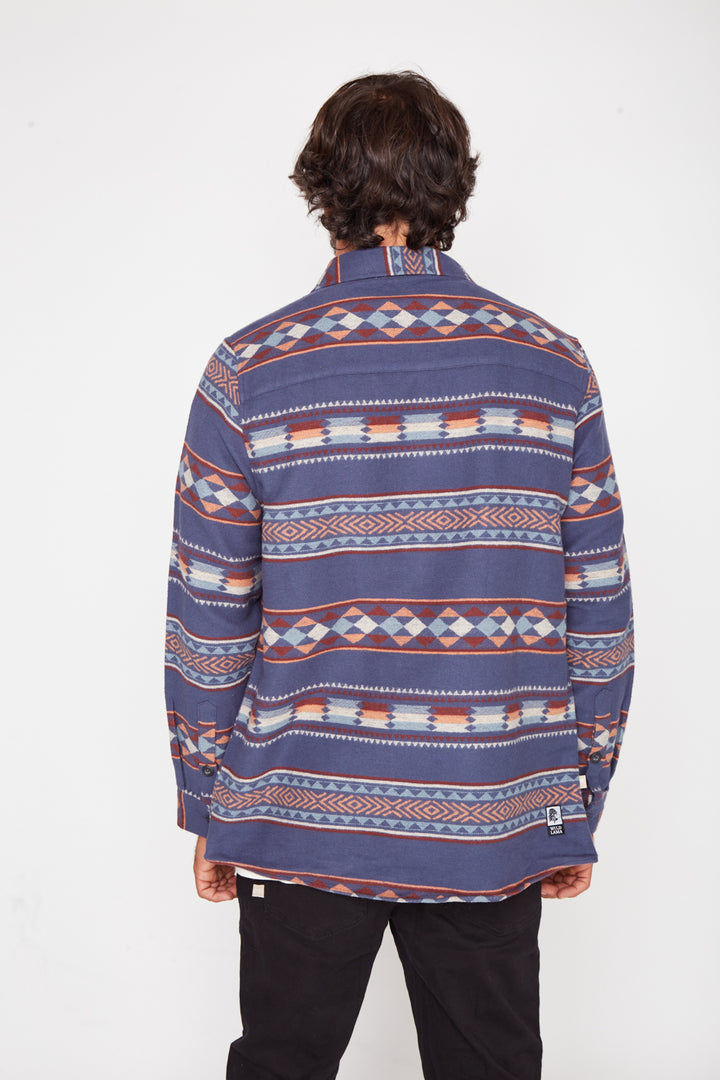 Camisa Forta Orgánica Azul Hombre