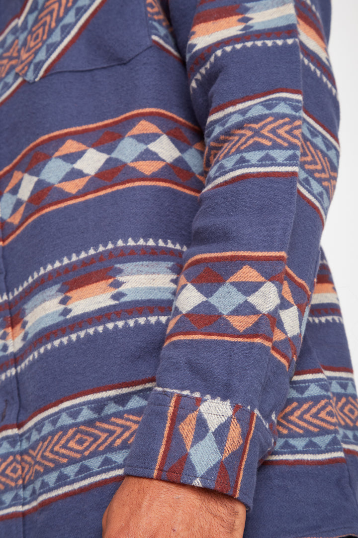 Camisa Forta Orgánica Azul Hombre