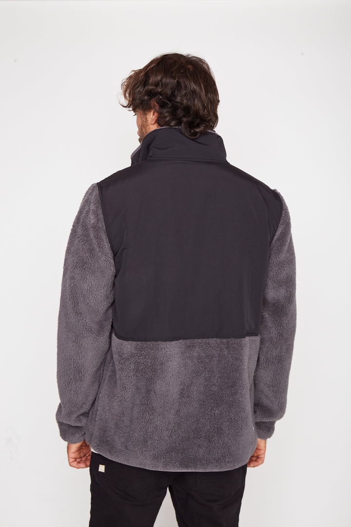 Polar Enco Shaggy Hombre Gris
