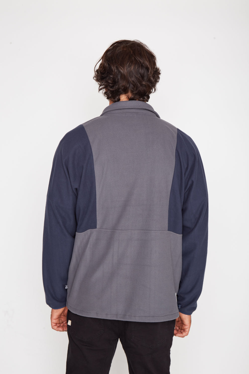 Polar Radal Reciclado Azul Hombre