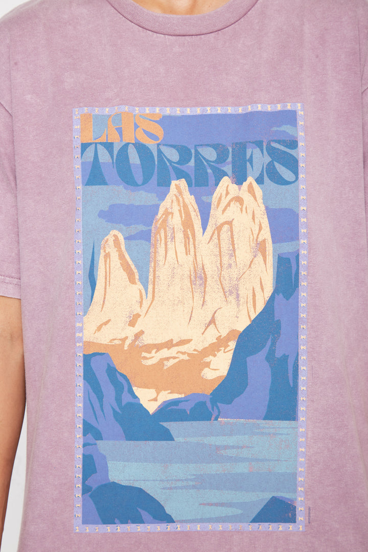 Polera Parques Con Causa Lila Mujer
